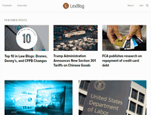 Tablet Screenshot of lexblog.com